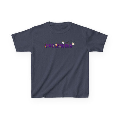 Kids Heavy Cotton™ Tee - Holloween word Printify
