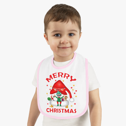 Baby Bib - Merry christmas - [[{"value":"Wonderwear Kid"}]]