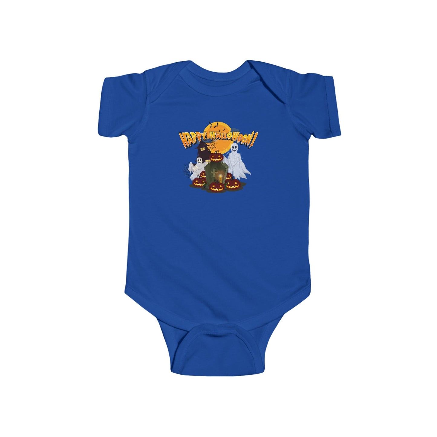 Infant Bodysuit - Happy holloween - cemetery
