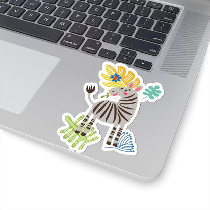 Kiss-Cut Stickers - The Zebra Printify