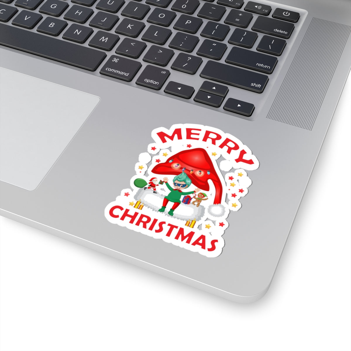 Kiss-Cut Stickers - Merry christmas - [[{"value":"Wonderwear Kid"}]]