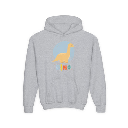 Kids Dino Embrace Hoodie Printify