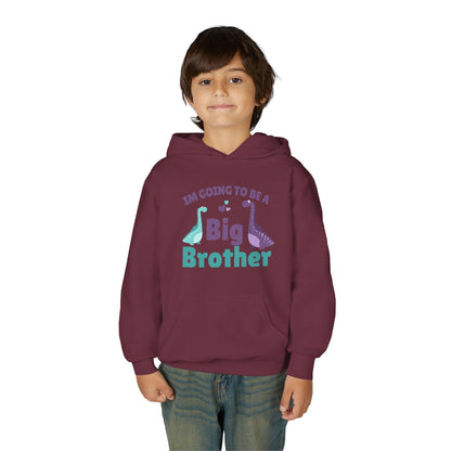 Kids Big Brother Dinosaur Hoodie Printify