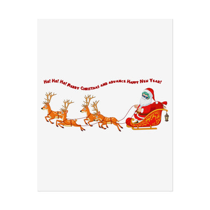 Rolled Posters - Santa kiddo - [[{"value":"Wonderwear Kid"}]]