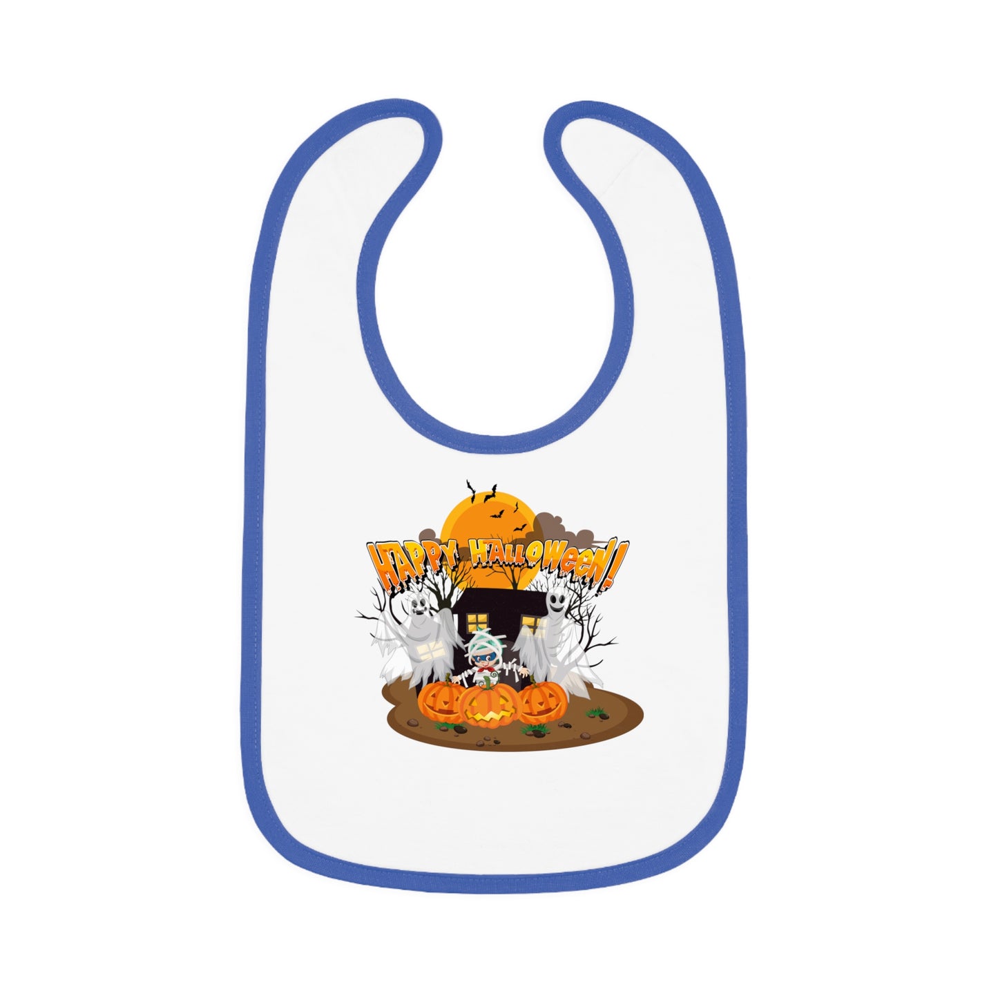 Baby Bib - Super kiddo with ghost