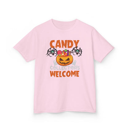 Kids Heavy Cotton™ Tee - Candy collectors by super kiddo Printify