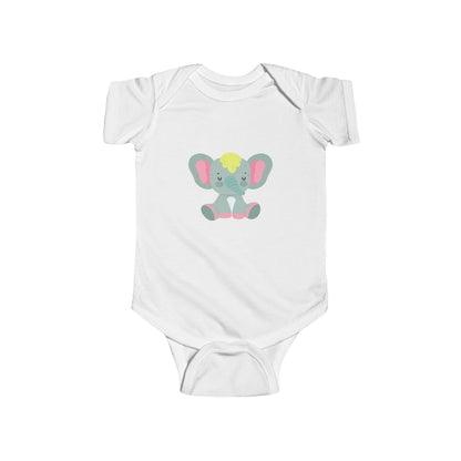 Adorable sleeping cute elephant infant bodysuit Printify