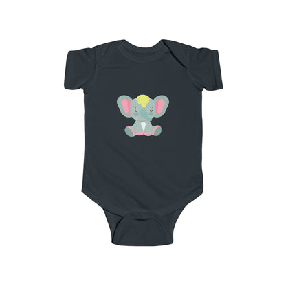 Adorable sleeping cute elephant infant bodysuit Printify