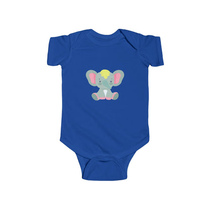 Adorable sleeping cute elephant infant bodysuit Printify
