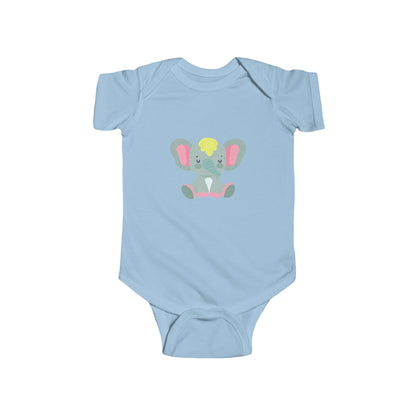 Adorable sleeping cute elephant infant bodysuit Printify