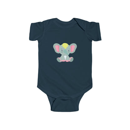 Adorable sleeping cute elephant infant bodysuit Printify