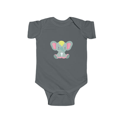Adorable sleeping cute elephant infant bodysuit Printify