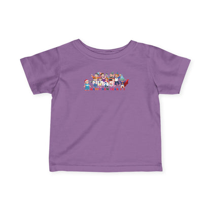 Infant Fine Jersey Tee - Happy new year from super kiddo - [[{"value":"Wonderwear Kid"}]]