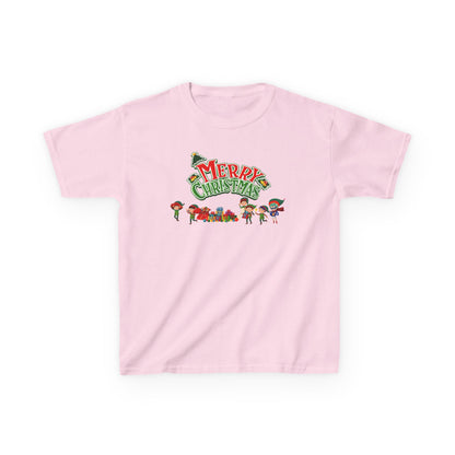 Kids Heavy Cotton™ Tee - Merry christmas from super friends - [[{"value":"Wonderwear Kid"}]]