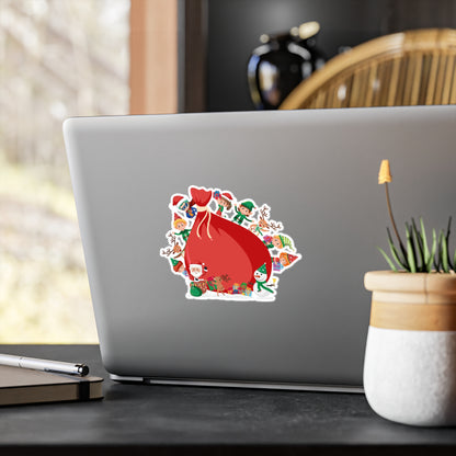 Christmas Kiss-Cut Vinyl Decals – Super kiddo and big gift - [[{"value":"Wonderwear Kid"}]]