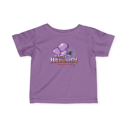 Infant Fine Jersey Tee - Happy holloween - spider kiddo - [[{"value":"Wonderwear Kid"}]]