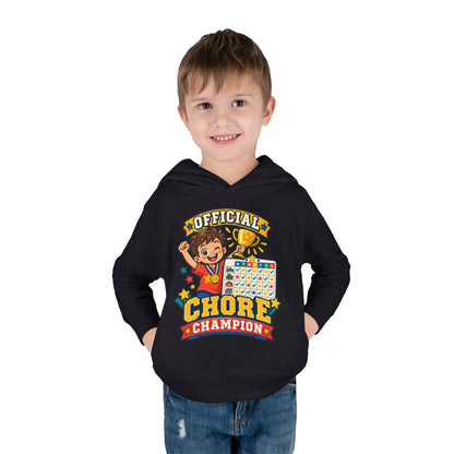 Toddler Hoodie — Official Chore Champion Badge