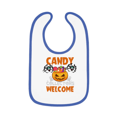 Baby Bib - Candy collectors by super kiddo Printify