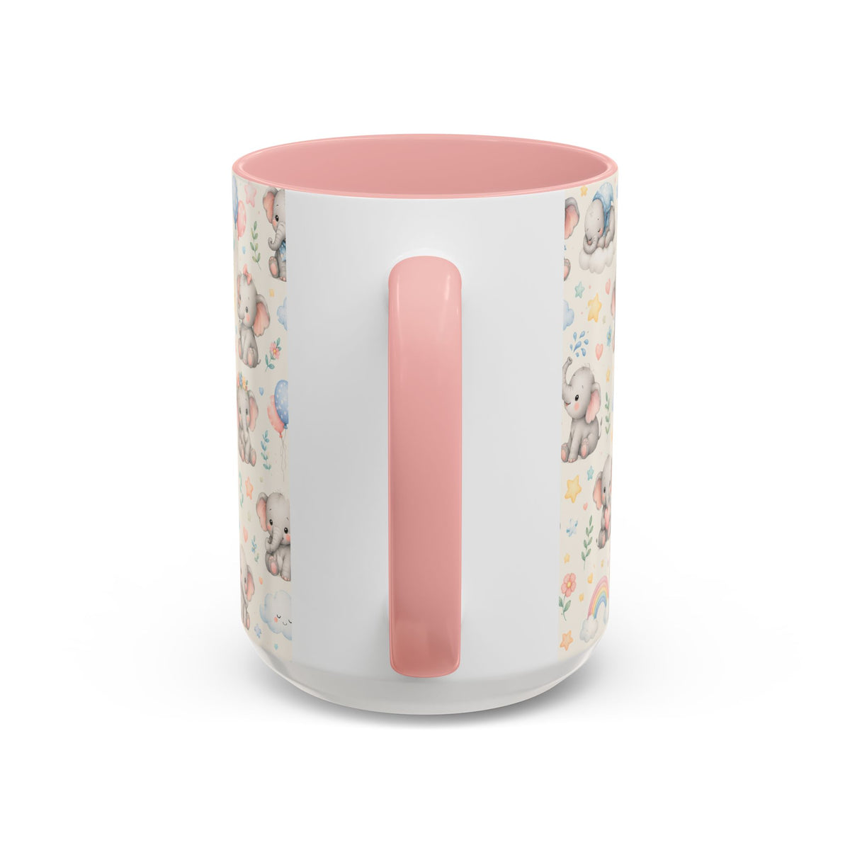 Accent Coffee Mug  (11/15 oz) - Baby Elephant Nursery