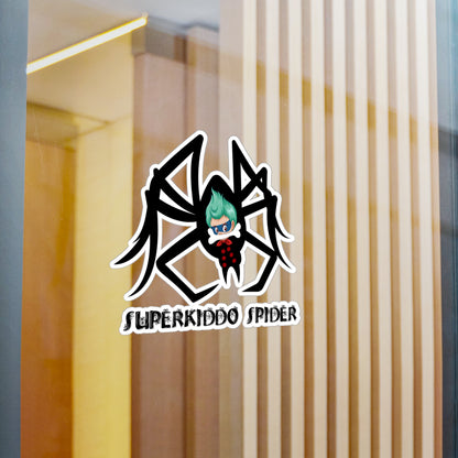 Halloween Kiss-Cut Vinyl Decals – Spider kiddo Printify