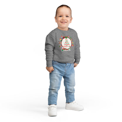 Toddler Sweatshirt - We Wish You a Merry Christmas - [[{"value":"Wonderwear Kid"}]]