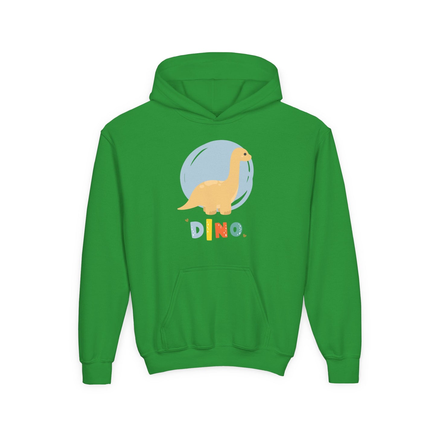 Youth Heavy Blend Hooded Sweatshirt - Dino Embrace