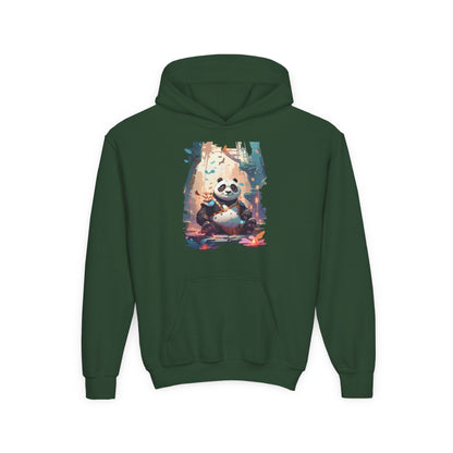 Youth Heavy Blend Hooded Sweatshirt - Kung fu Panda Printify