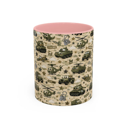 Accent Coffee Mug  (11/15 oz) - Military Kids