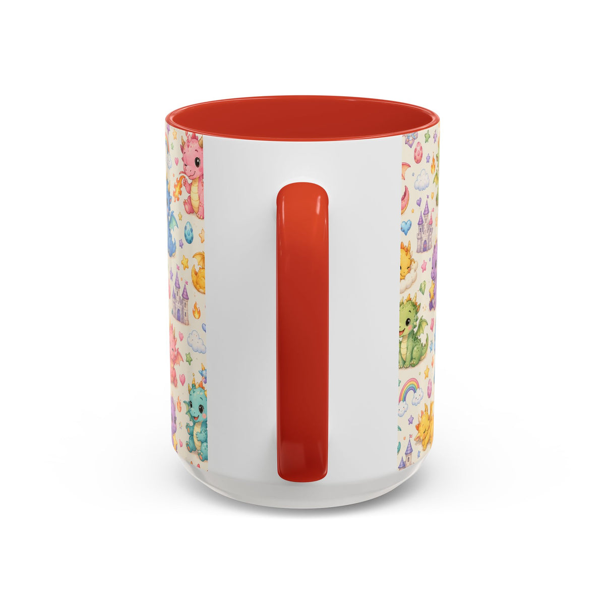 Accent Coffee Mug  (11/15 oz) - Baby Dragon Fantasy