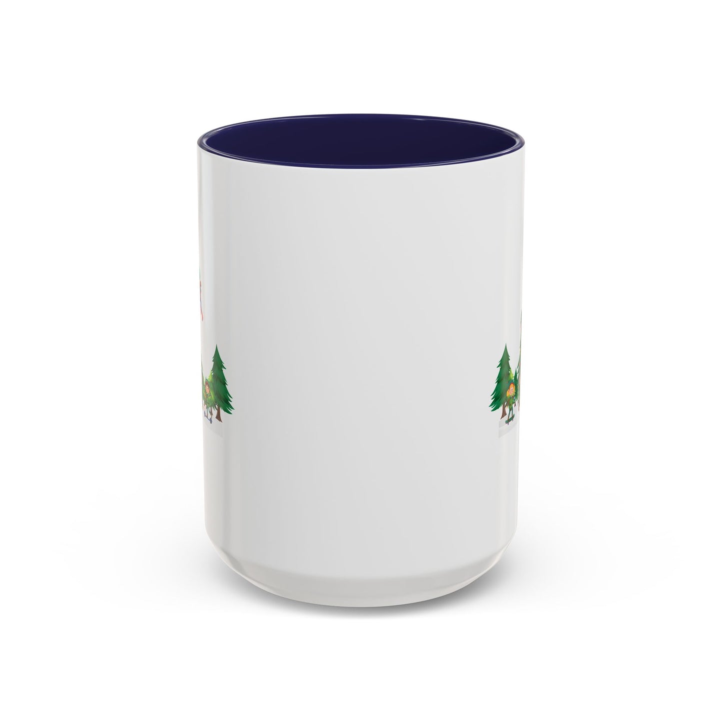 Accent Coffee Mug - Super kiddo putting the stars