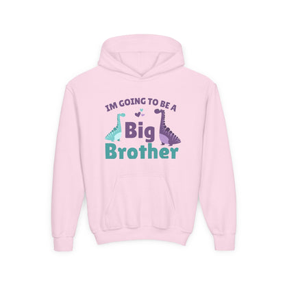 Kids Big Brother Dinosaur Hoodie Printify