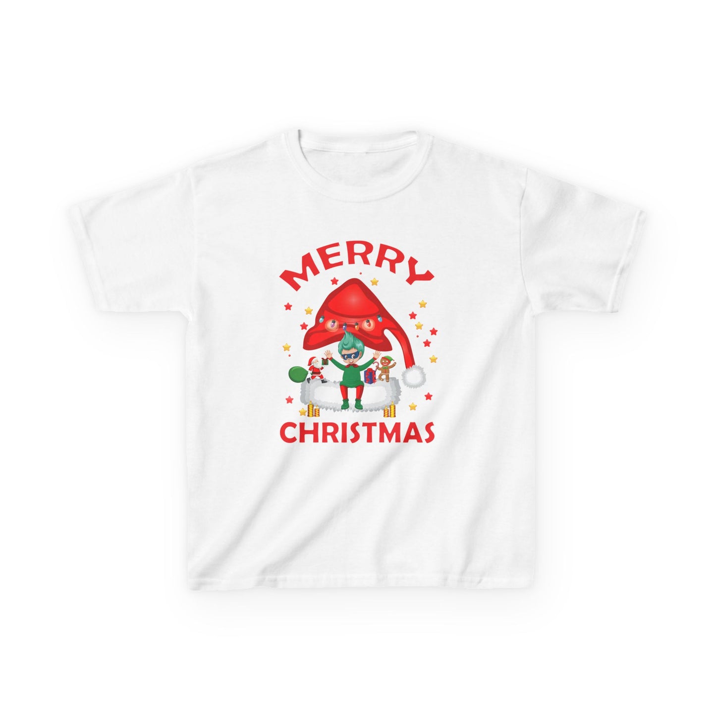 Kids Heavy Cotton™ Tee - Merry christmas - [[{"value":"Wonderwear Kid"}]]