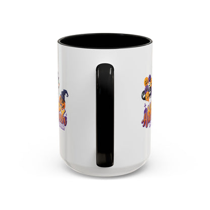 Accent Coffee Mug - Happy halloween trick or treat - [[{"value":"Wonderwear Kid"}]]