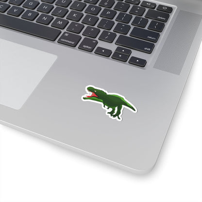 Kiss-Cut Vinyl Decals - Tyrannosaurus Angry Printify