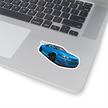 Kiss-Cut Stickers - Japanese Sports Car Printify