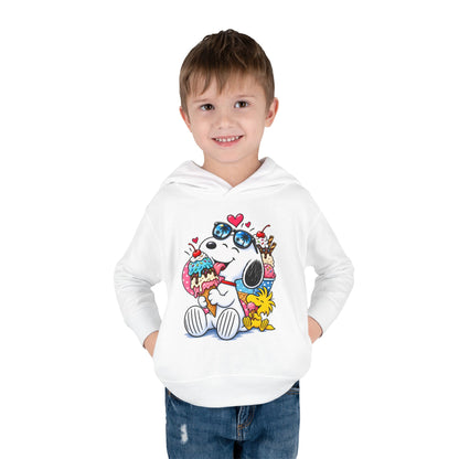 Toddler Hoodie — Snoopy and Woodstock’s Ice Cream Day