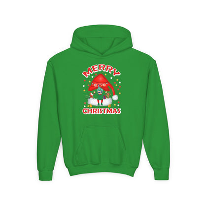 Youth Heavy Blend Hooded Sweatshirt - Merry christmas - [[{"value":"Wonderwear Kid"}]]