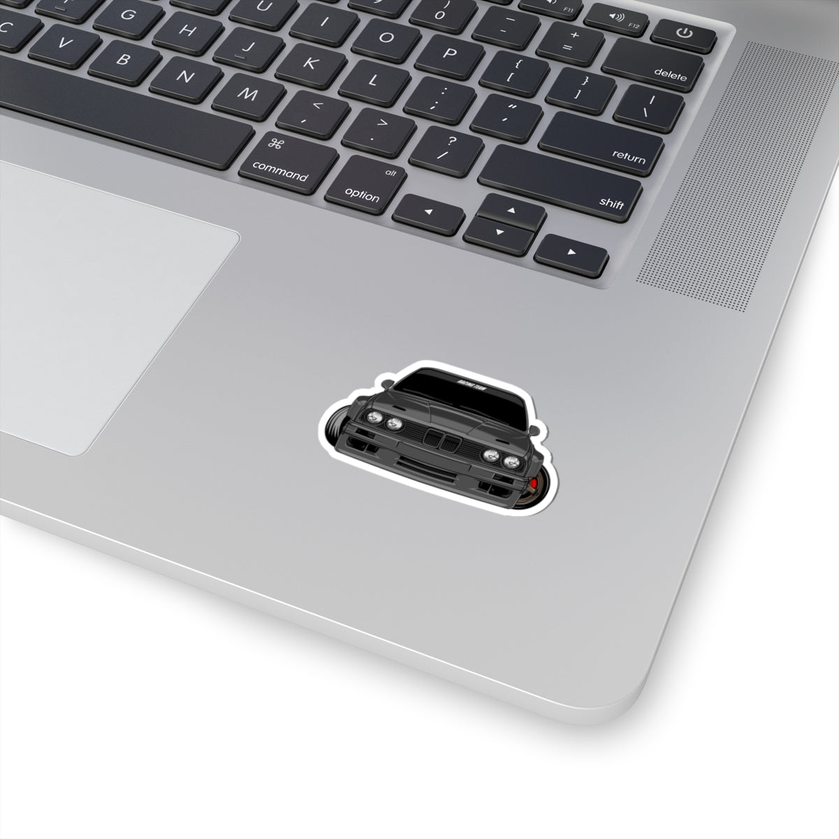 Kiss-Cut Stickers - Gray car