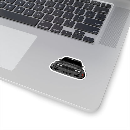 Kiss-Cut Stickers -  Hot Gray Car Front Printify