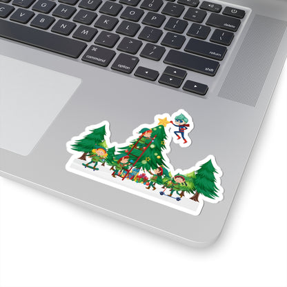 Kiss-Cut Stickers - Super kiddo putting the stars - [[{"value":"Wonderwear Kid"}]]