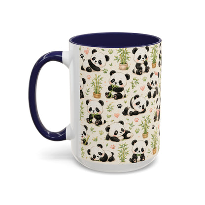 Accent Coffee Mug  (11/15 oz) - baby pandas