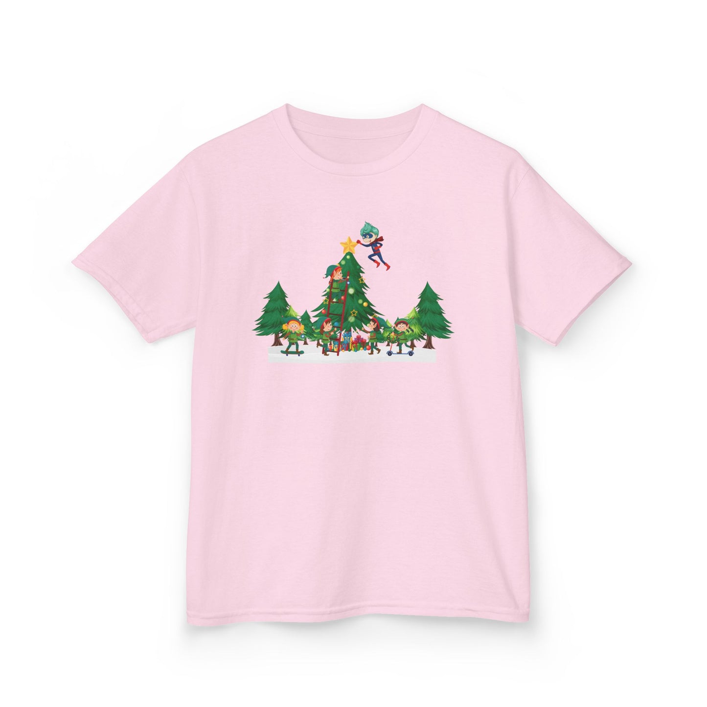 Kids Heavy Cotton™ Tee - Super kiddo putting the stars - [[{"value":"Wonderwear Kid"}]]