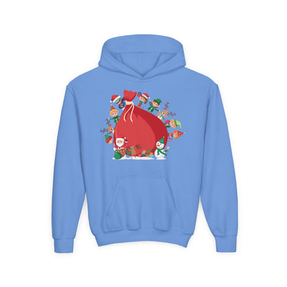 Youth Heavy Blend Hooded Sweatshirt - Super kiddo and big gift - [[{"value":"Wonderwear Kid"}]]