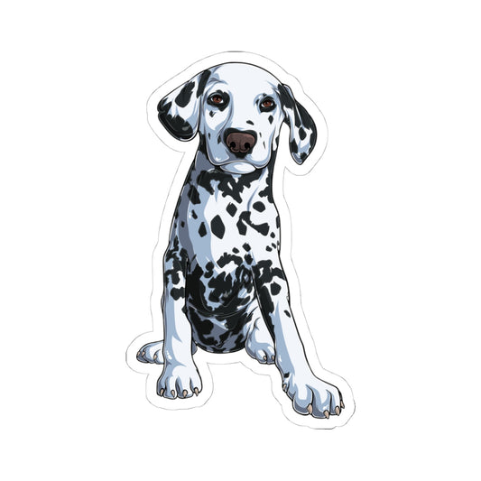Kiss-Cut Vinyl Decals - Dalmatian Printify