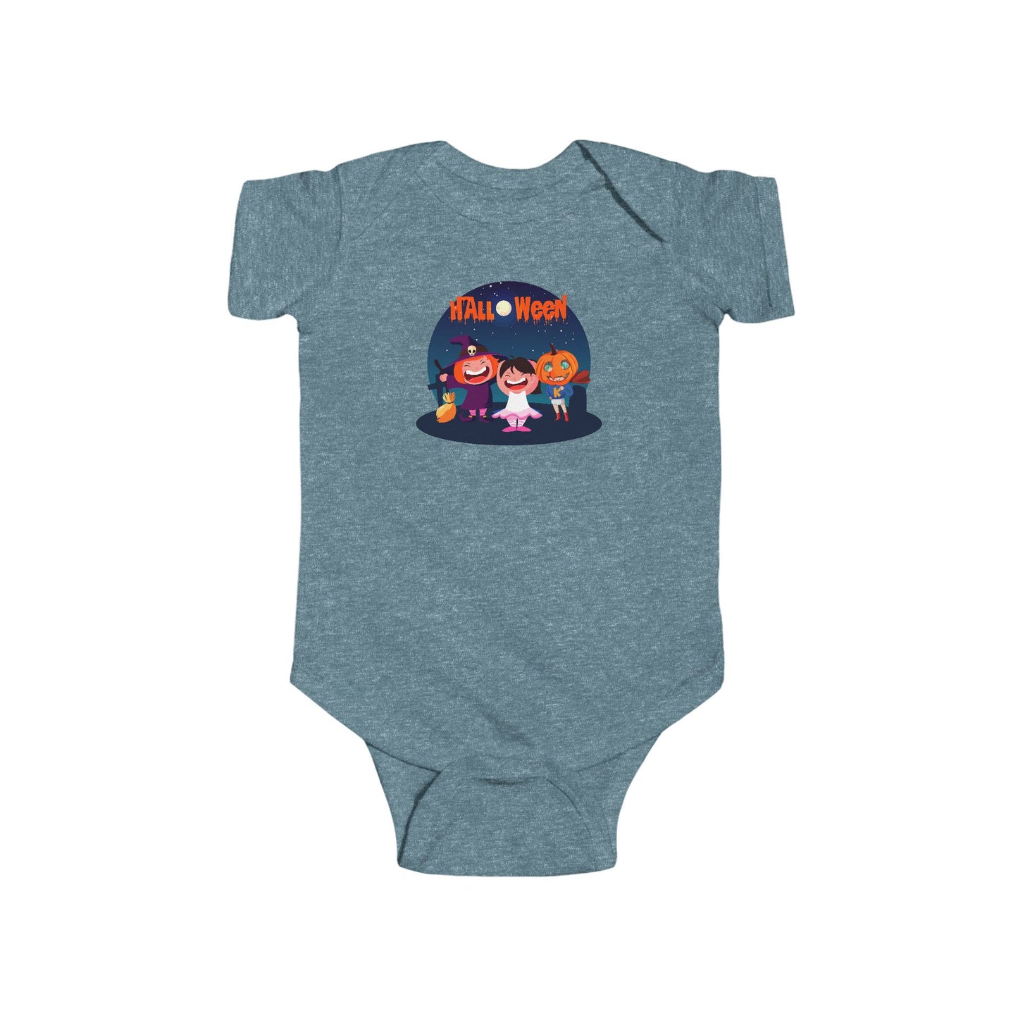 Infant Bodysuit - Super kiddo wearing pumpkin