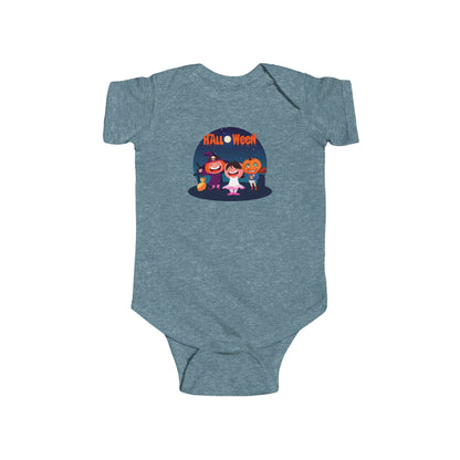 Infant Bodysuit - Super kiddo wearing pumpkin - [[{"value":"Wonderwear Kid"}]]
