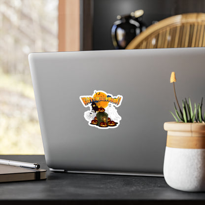 Halloween Kiss-Cut Vinyl Decals – Happy holloween - cemetery - [[{"value":"Wonderwear Kid"}]]