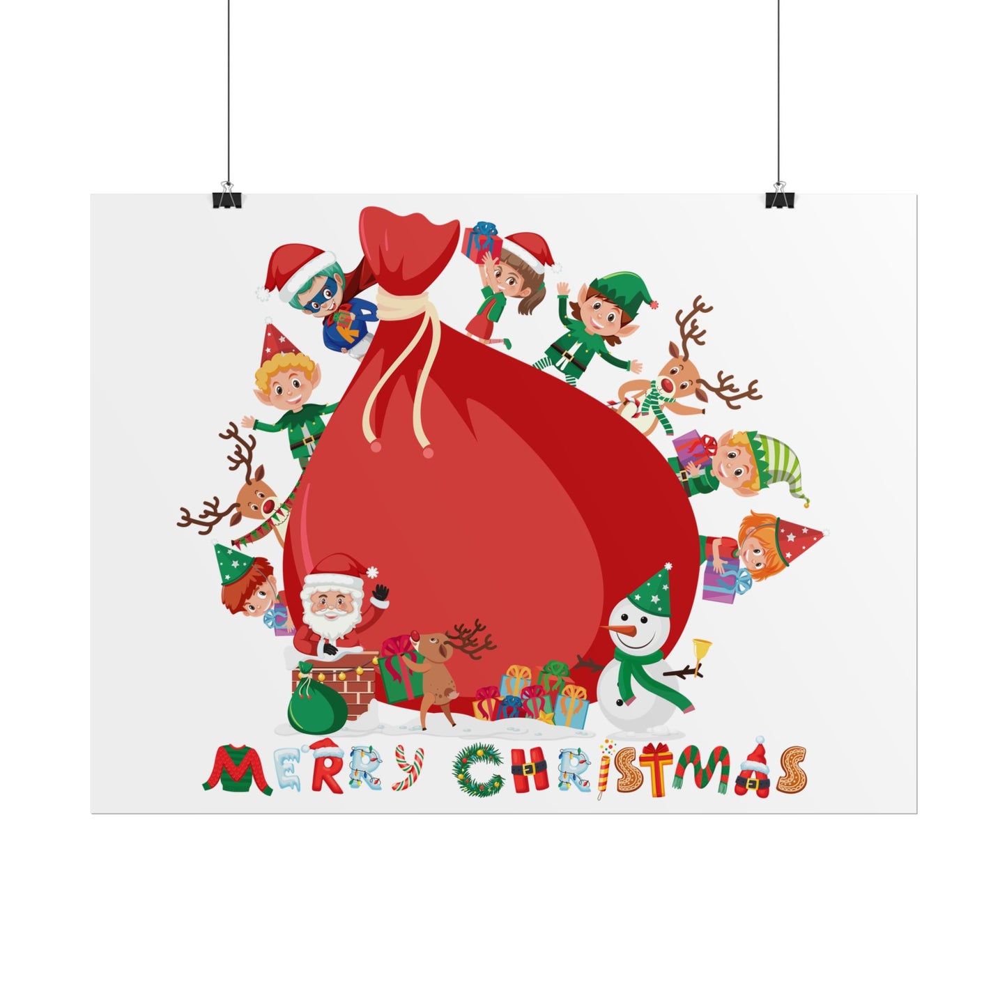 Rolled Posters - Super kiddo and big christmas gift - [[{"value":"Wonderwear Kid"}]]
