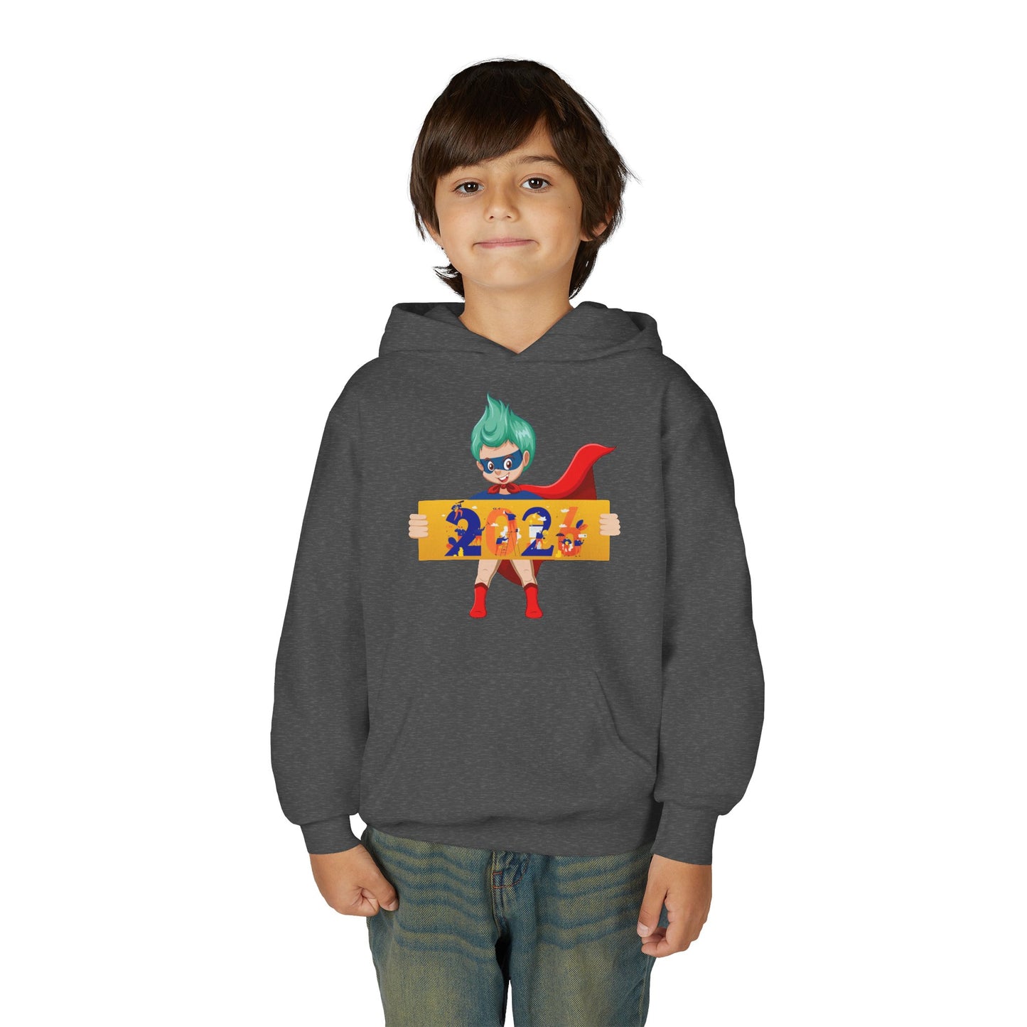 Youth Heavy Blend Hooded Sweatshirt - 2026