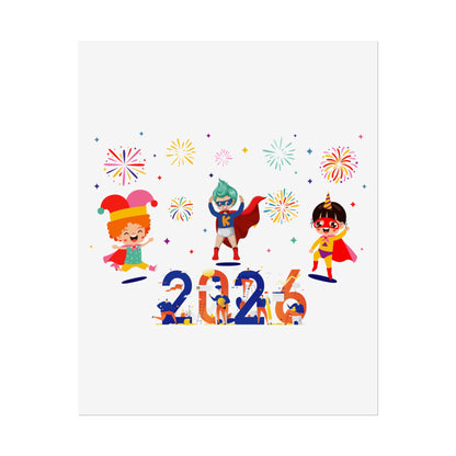 Rolled Posters - Super kiddo and other hero - [[{"value":"Wonderwear Kid"}]]